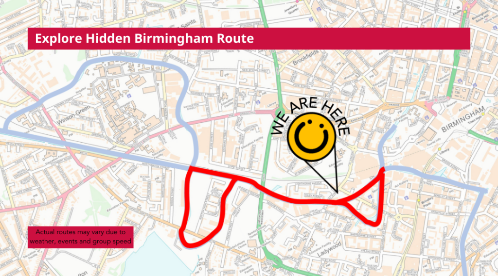 Explore Hidden Birmingham kayak tour Roundhouse Birmingham