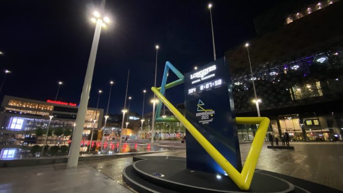 Commonwealth Games Clock, Centenary Square Commonwealth Games Clock, Centenary Square
